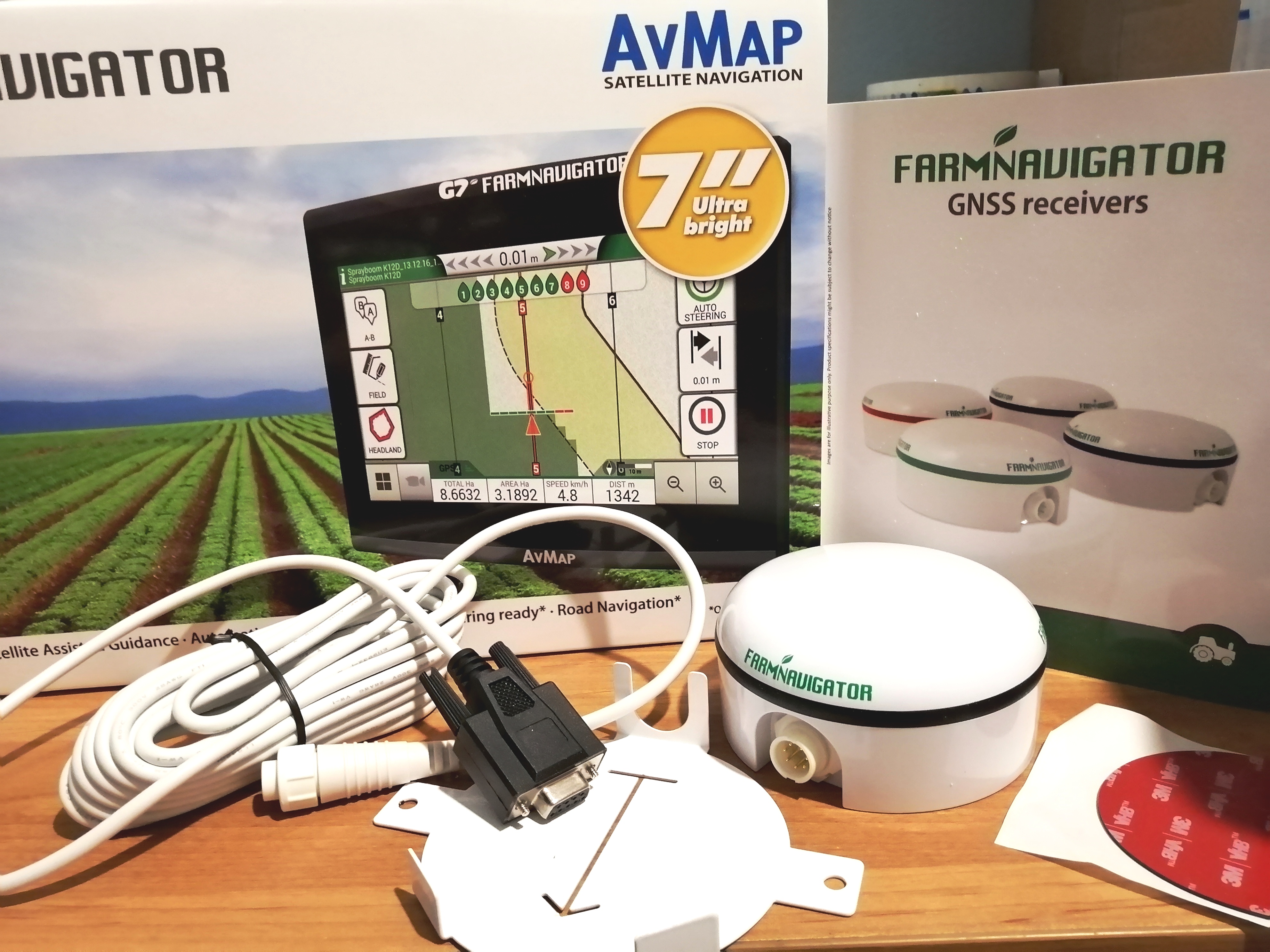 Агронавигатор AvMap G7 Farmnavigator для параллельного вождения