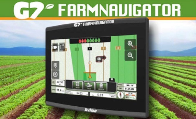 Агронавигатор AvMap G7 Farmnavigator для параллельного вождения