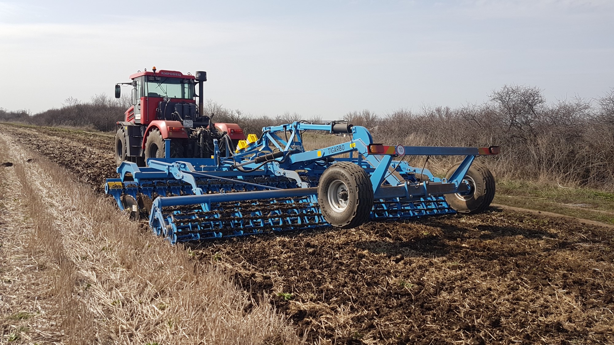 Агрегат дисковый адс-7D Tigarbo аналог Vaderstad