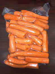 Морковь чищенная в вакуумной упаковке