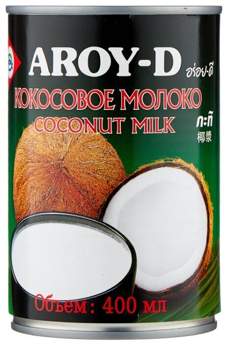 Кокосовое молоко 17-19% Aroy-D. Предзаказ