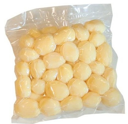 Линия очистки, сульфитации клубней картофеля для вакуумной упаковки.