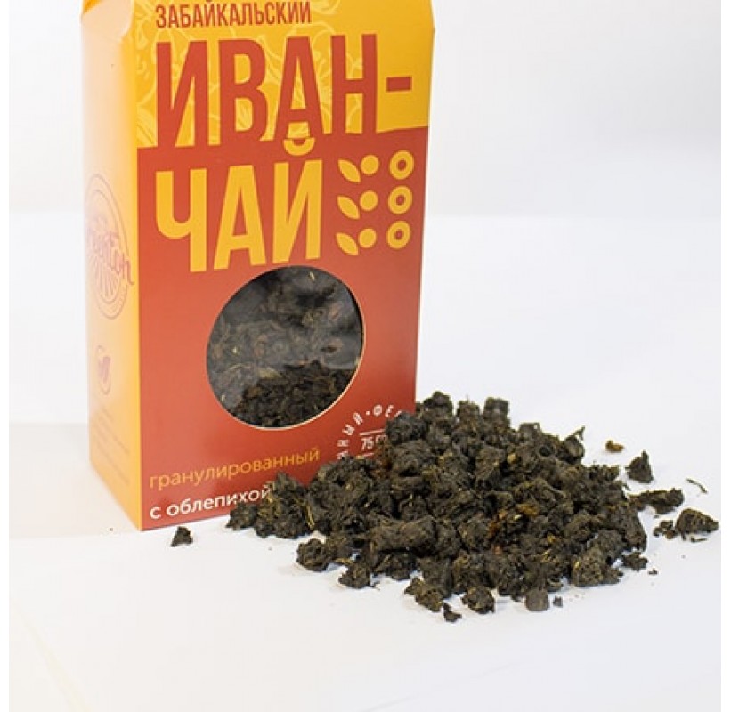 Иван-чай, гранулированный ферментированный с облепихой