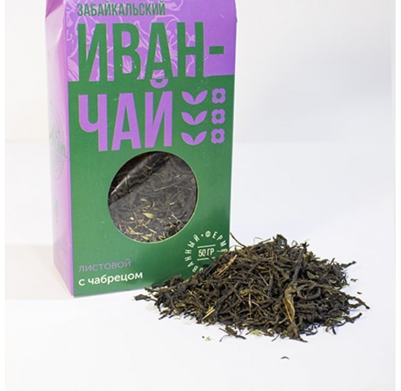 Иван-чай, листовой с чабрецом