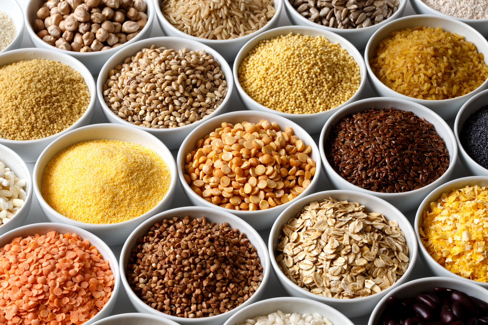Крупы под запрос: гречневая, рис, горох, ячневая, пшено, пшеница, перловая, кукурузная