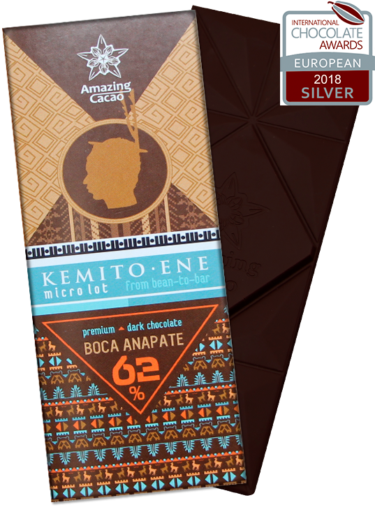 Шоколад в плитках Перу Бока Анапатэ 62% Amazing Cacao