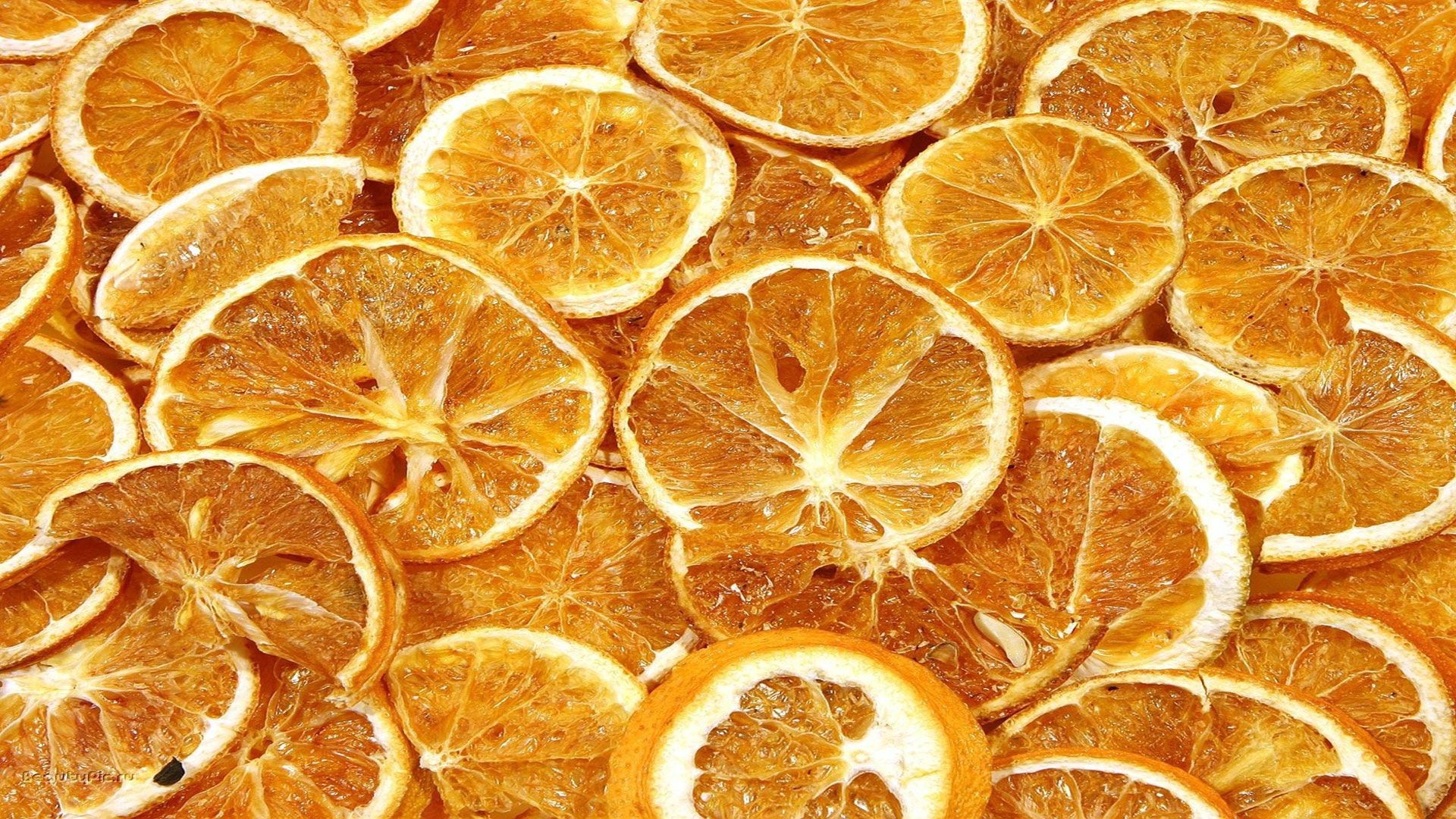Апельсин сушеный чипсы