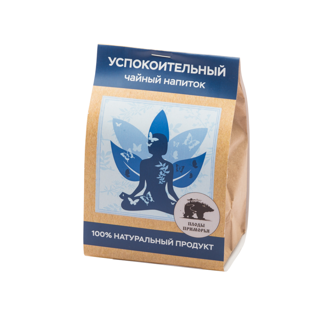 Травяной чай ДАРЫ ТАЙГИ "УСПОКОИТЕЛЬНЫЙ", 100 грамм россыпь