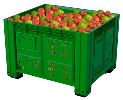 Пластиковый контейнер для овощей и фруктов