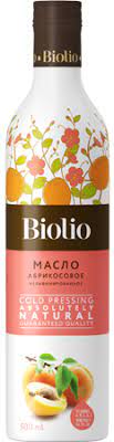 Абрикосовое масло холодного отжима Биолио